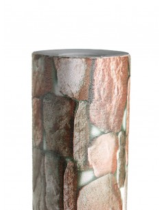 Vinilo autoadhesivo texturado con diseño símil piedra caliza